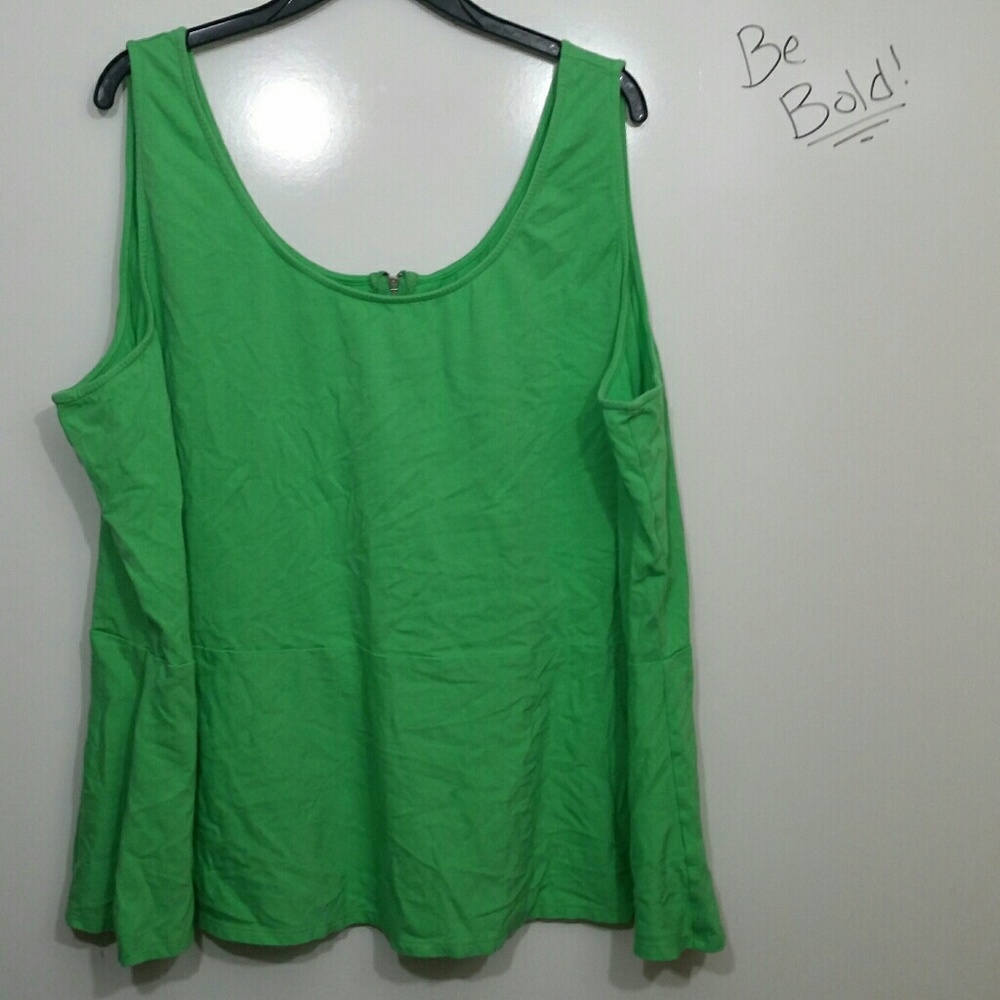 Jessica London plus size 30/32 green top used